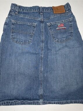 Polo Jeans Co. Ralph Lauren Denim Knee Skirt Sz 4